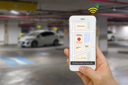 voiture connectée pilotable depuis un smartphone