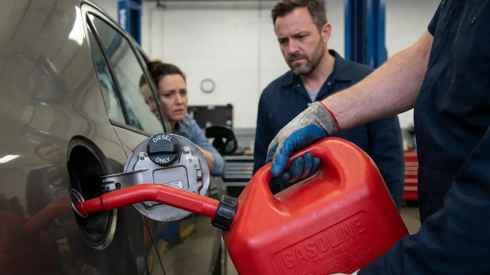 1 litre d’essence dans un moteur diesel : risques réels et conduite à tenir