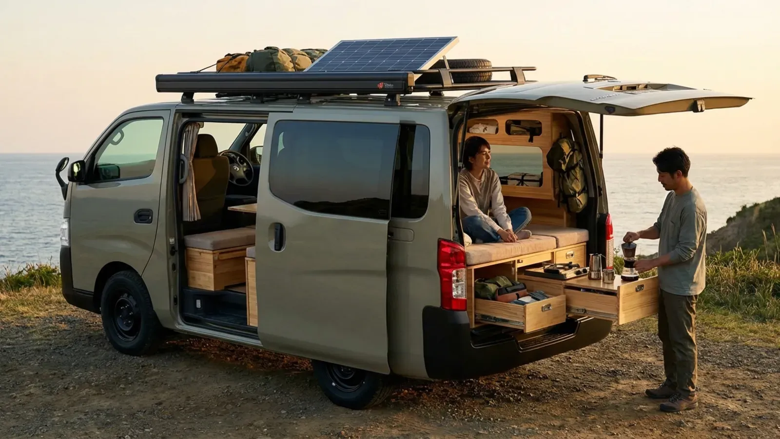Nissan Caravan MyRoom : un vrai camping-car compact et malin ?
