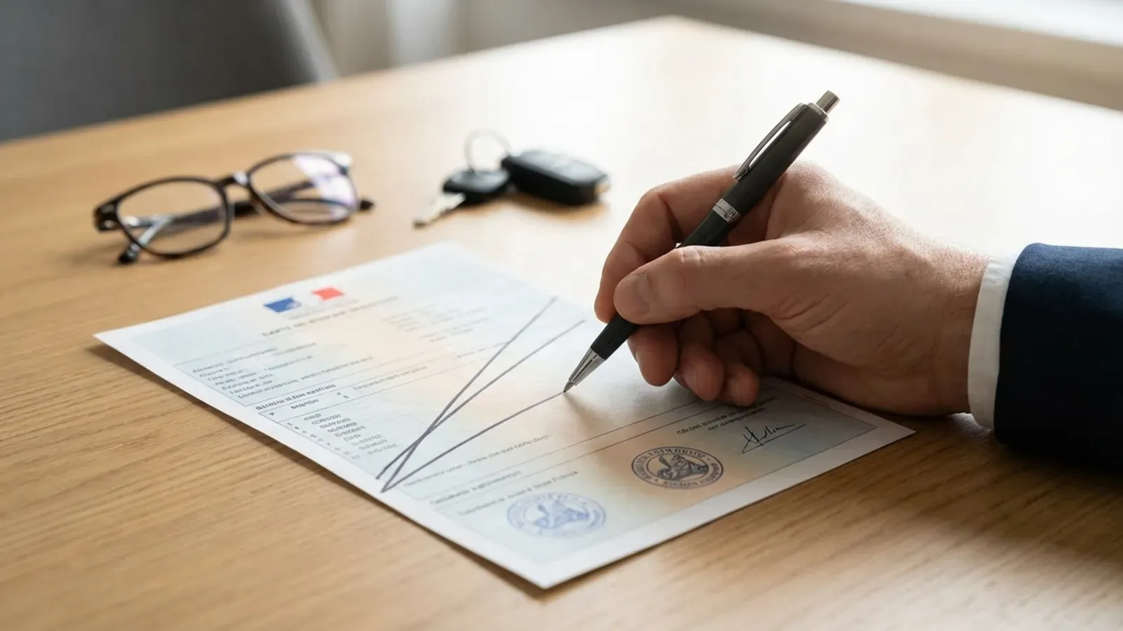 Comment barrer une carte grise correctement pour vendre votre véhicule ?