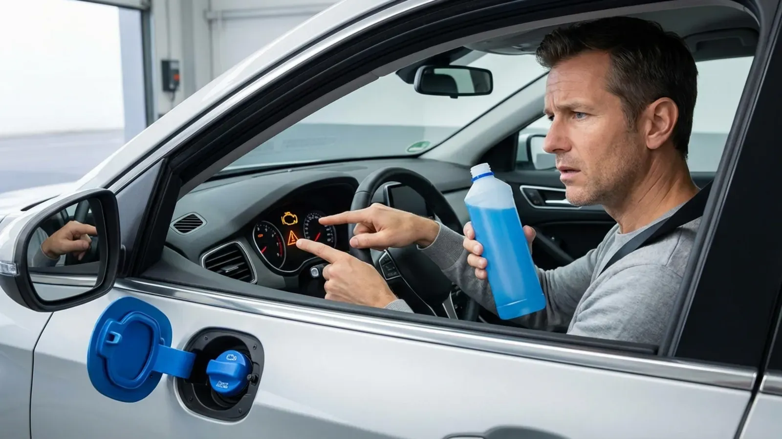 Que faire si le voyant AdBlue reste allumé après remplissage ?