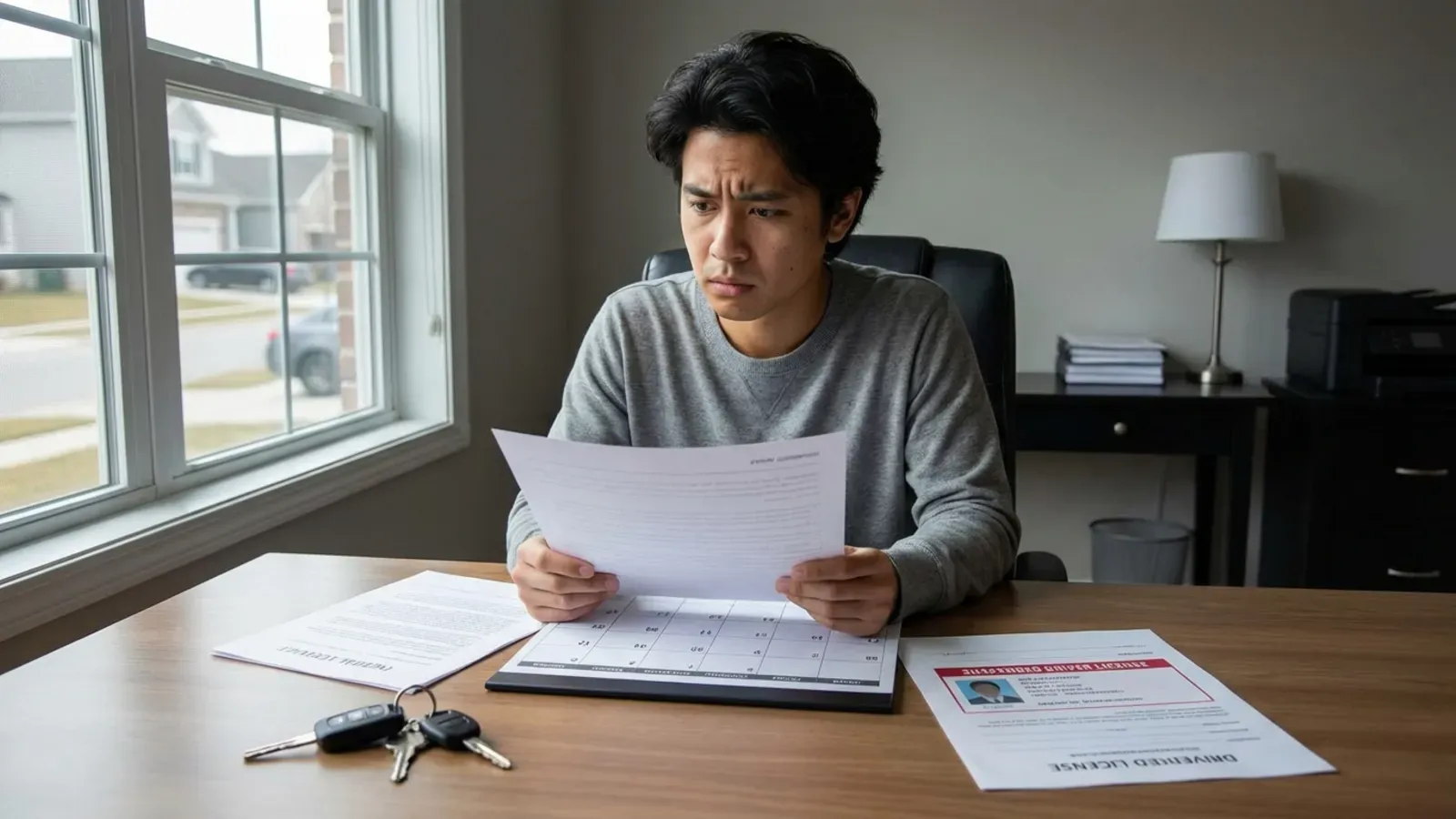 Quel est le délai convocation au tribunal suite à une suspension du permis ?