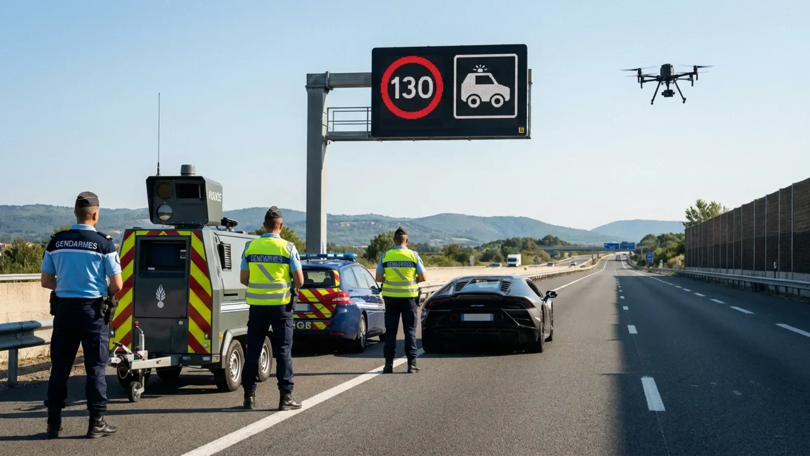 Grands excès de vitesse en 2026 : sanctions alourdies et délit incontournable