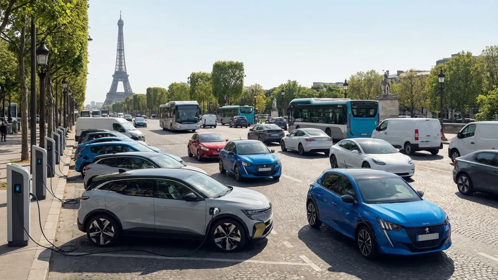 Record historique : les voitures électriques captent 28,3 % du marché automobile français