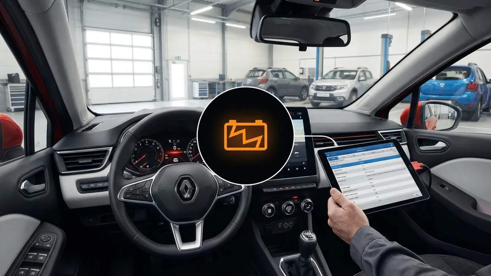Comprendre le témoin zigzag orange et rouge sur votre Renault ou Dacia