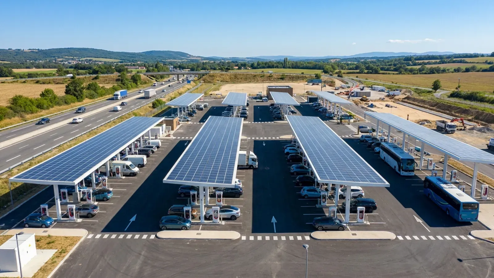 Le gouvernement prévoit de multiplier par 5 les bornes de recharge sur le réseau routier d&rsquo;ici 2035