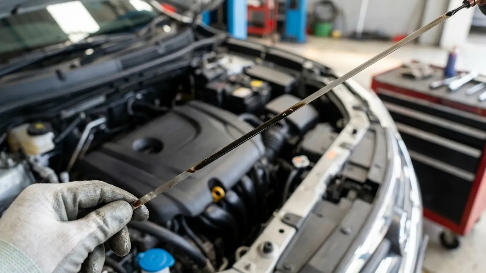 Huile de moteur noire faut-il s’inquiéter ?