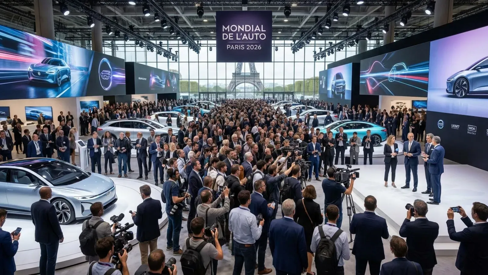 Le Mondial de l'Auto 2026 attire plus de 518 000 visiteurs à Paris