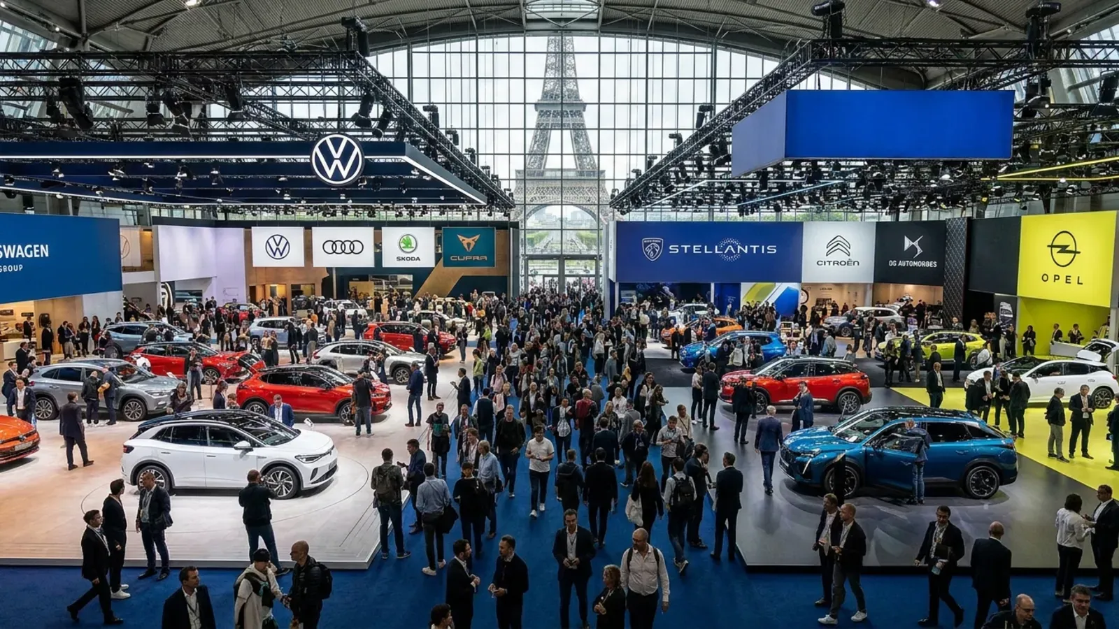 Le Mondial de l'Auto 2026 attire plus de 518 000 visiteurs à Paris